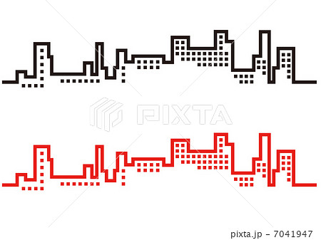 街の線のイラスト素材