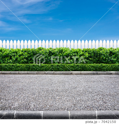 Road and fence 7042150