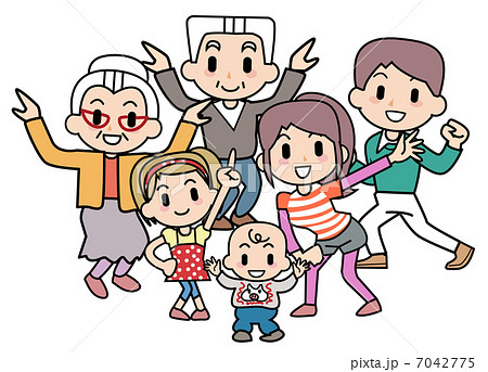 踊る家族 7042775