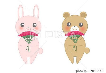 うさぎとくま 7043548