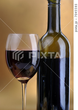 bottle and glass bottle and glass 7045593