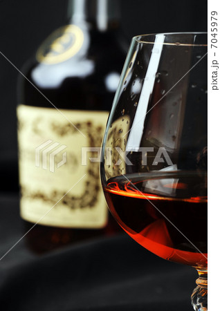 glass of cognac glass of cognac 7045979