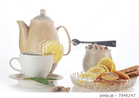 cup of tea and teapot 7046247