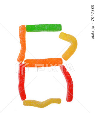 letter from candies 7047839