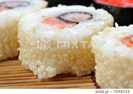 traditional Japanese sushi 7048239