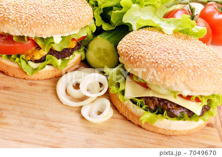 Tasty hamburger 7049670