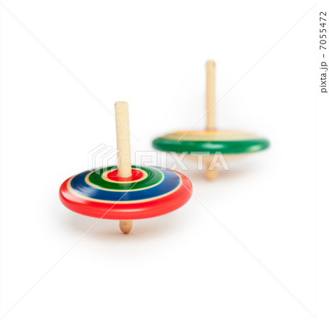 回転する　コマ　２つ 7055472