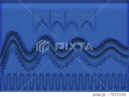 Tech wave background 7055540