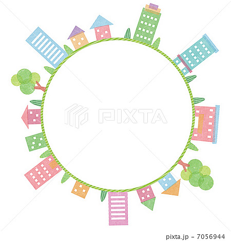 街のイラスト 7056944