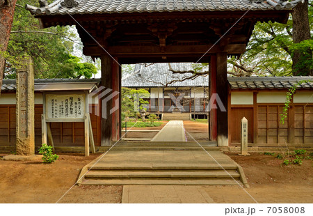 野田散歩・慈光山金乗院　山門 7058008