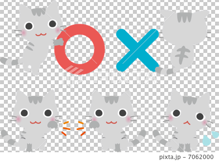 ○か×かを知らせる猫 ○か×かを知らせる猫 7062000