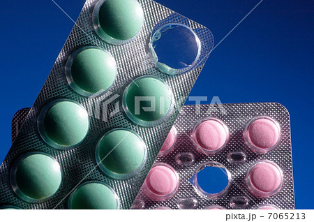 Pink and green tablets Pink and green tablets 7065213