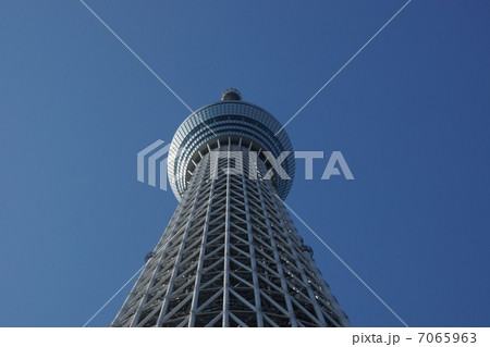 東京スカイツリー　快晴 7065963