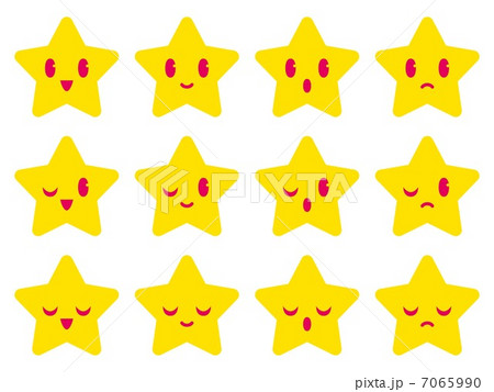 星　顔　ピンク 7065990