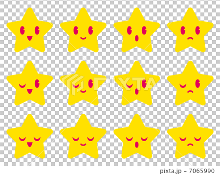 星　顔　ピンク 7065990