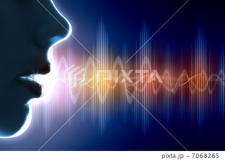 Sound wave illustration Sound wave illustration 7068265