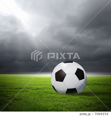 black and white soccer ball 7069359