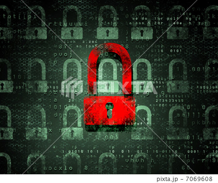 security concept with a lock security concept with a lock 7069608