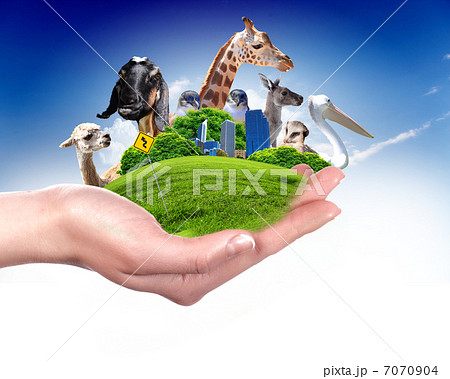 Green world and wildlife protected Green world and wildlife protected 7070904