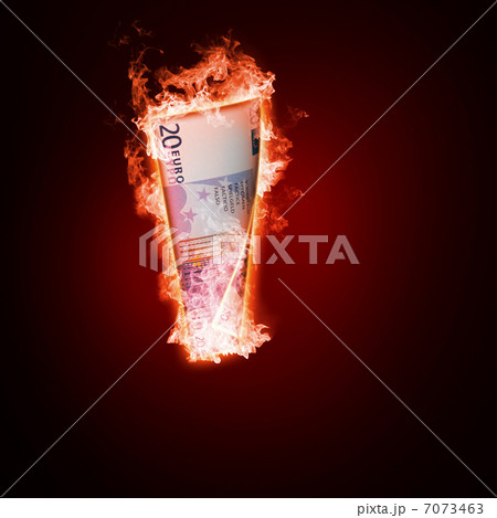 Banknotes open arms fire 7073463