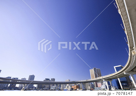 都市高速と空 7078147