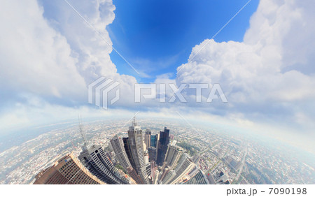 image of a modern city 7090198