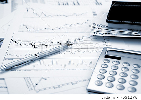 financial charts and graphs 7091278