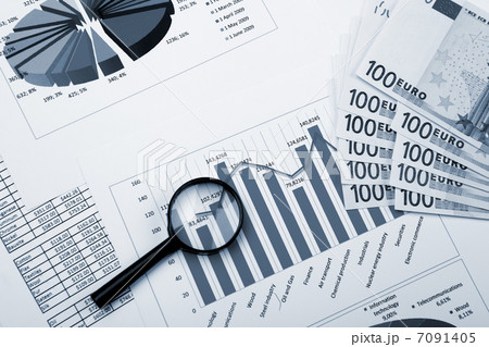 financial charts and graphs 7091405