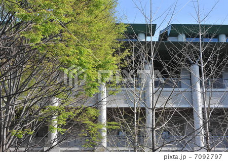 新入生を待つ春爛漫の高知県立 高知工科大学 K棟 新入生を待つ春爛漫の高知県立 高知工科大学 K棟 7092797