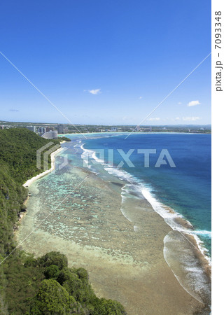 グアム島の恋人岬より 7093348