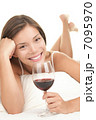 Red wine woman 7095970