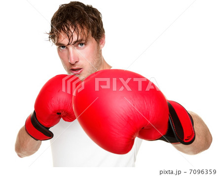 Fitness boxer boxing isolated 7096359