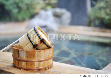 露天風呂 7105959