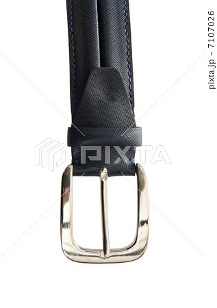 Male elegant belt isolated on the white Male elegant belt isolated on the white 7107026