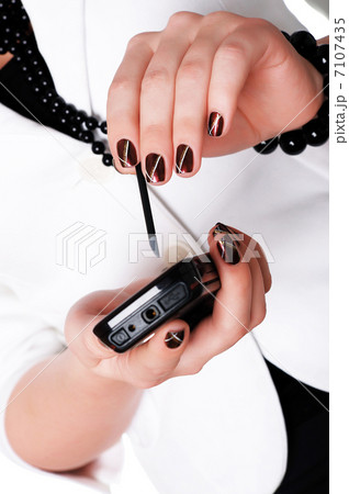 charming brunette business woman charming brunette business woman 7107435