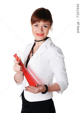 charming brunette business woman charming brunette business woman 7107440