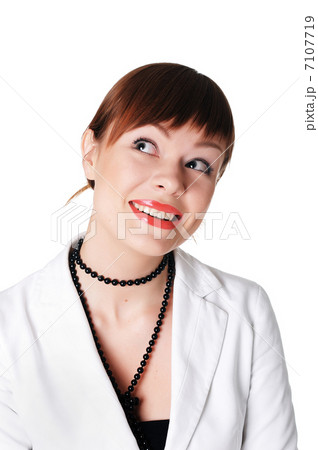 charming brunette business woman charming brunette business woman 7107719