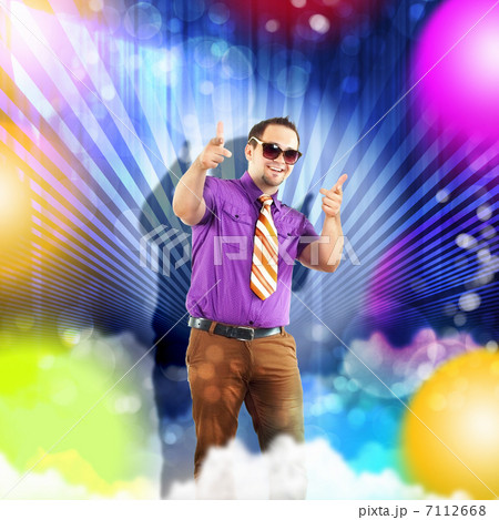 Dancer in the retro style 7112668