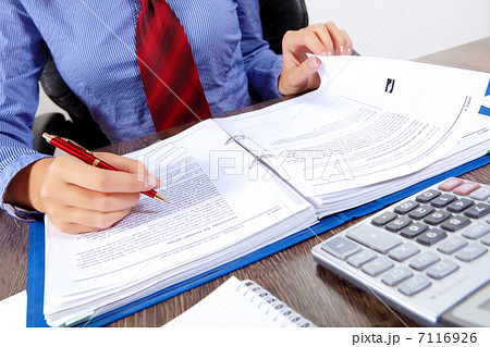 Business woman at office Business woman at office 7116926