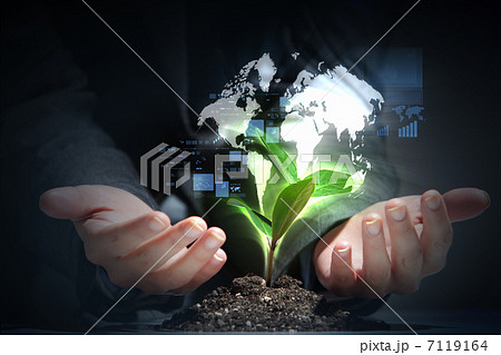 green plant on earth green plant on earth 7119164