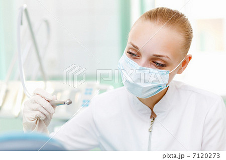 A portrait of a dental worker A portrait of a dental worker 7120273