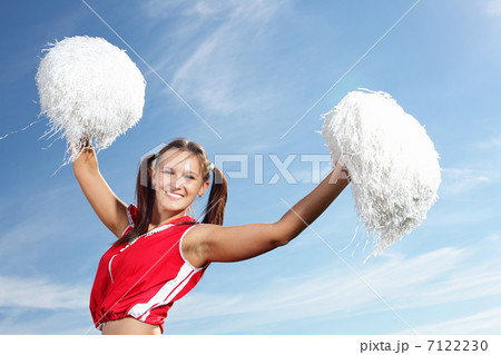 Young female cheerleader 7122230