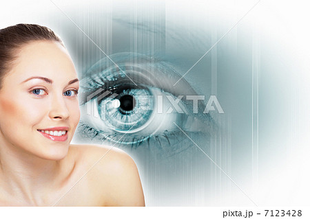 Human eye 7123428