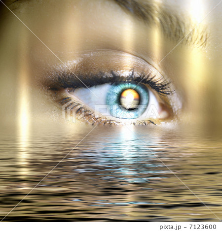 Eye overlooking water scenic Eye overlooking water scenic 7123600
