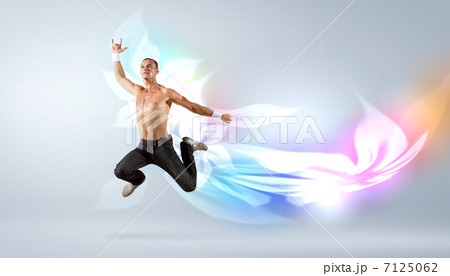 Modern style dancer posing 7125062
