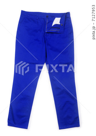 Fashion concept with trousers on white Fashion concept with trousers on white 7127953
