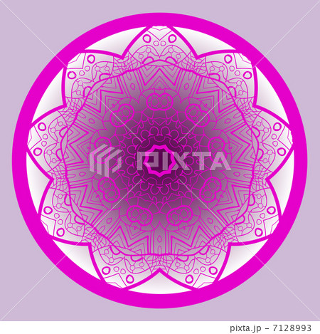 What is karma? Oriental mandala motif 7128993