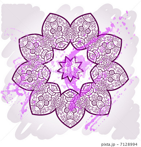 What is karma? Oriental mandala motif 7128994