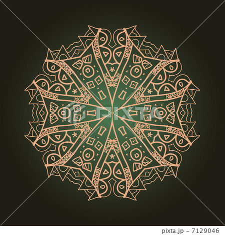Oriental mandala motif yoga karma Oriental mandala motif yoga karma 7129046