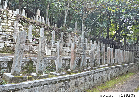 林立する志士たちの墓石（京都霊山護国神社／京都市東山区清閑寺霊山町） 7129208